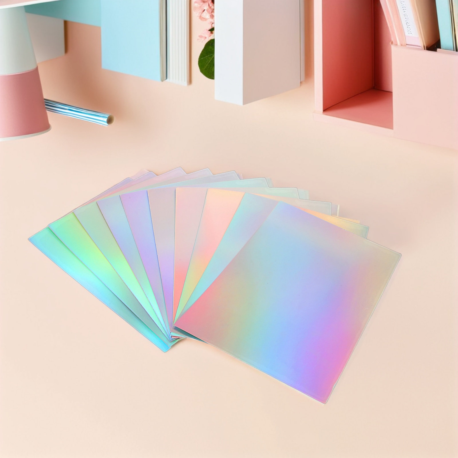 60Pcs Metallic Mirror Cardstoc - огляд і ціна Papercraft Supply Invitation