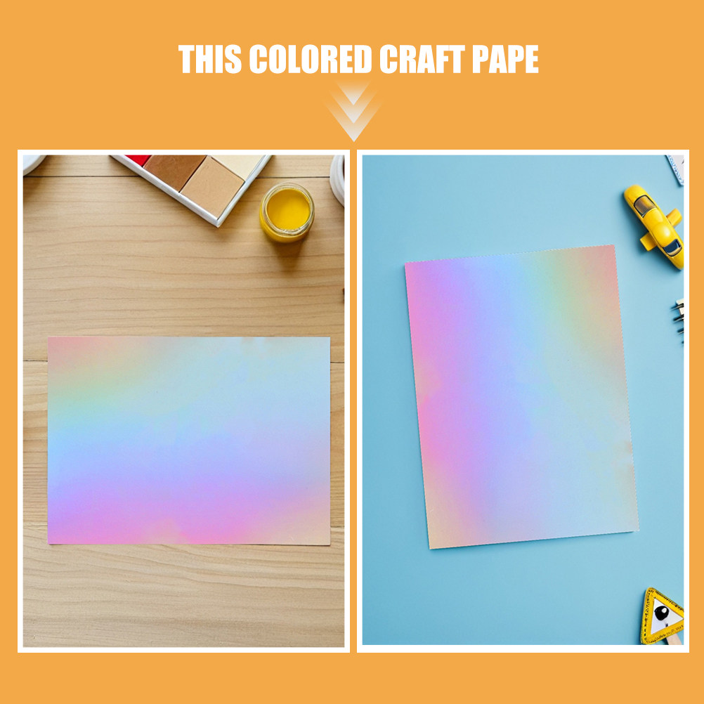 60Pcs Metallic Mirror Cardstoc - огляд і ціна Papercraft Supply Invitation