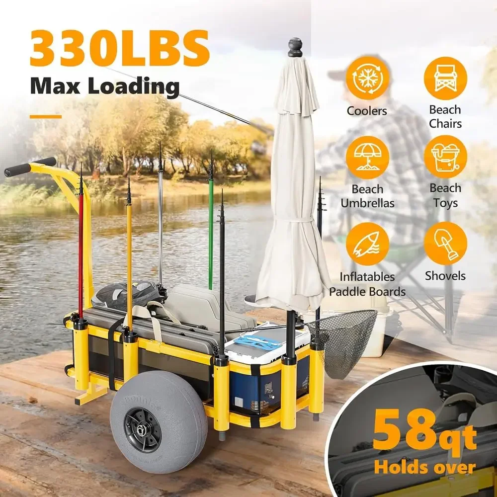 Beach Trolley with 13 Balloon  - огляд і ціна Balloon Pump Hand