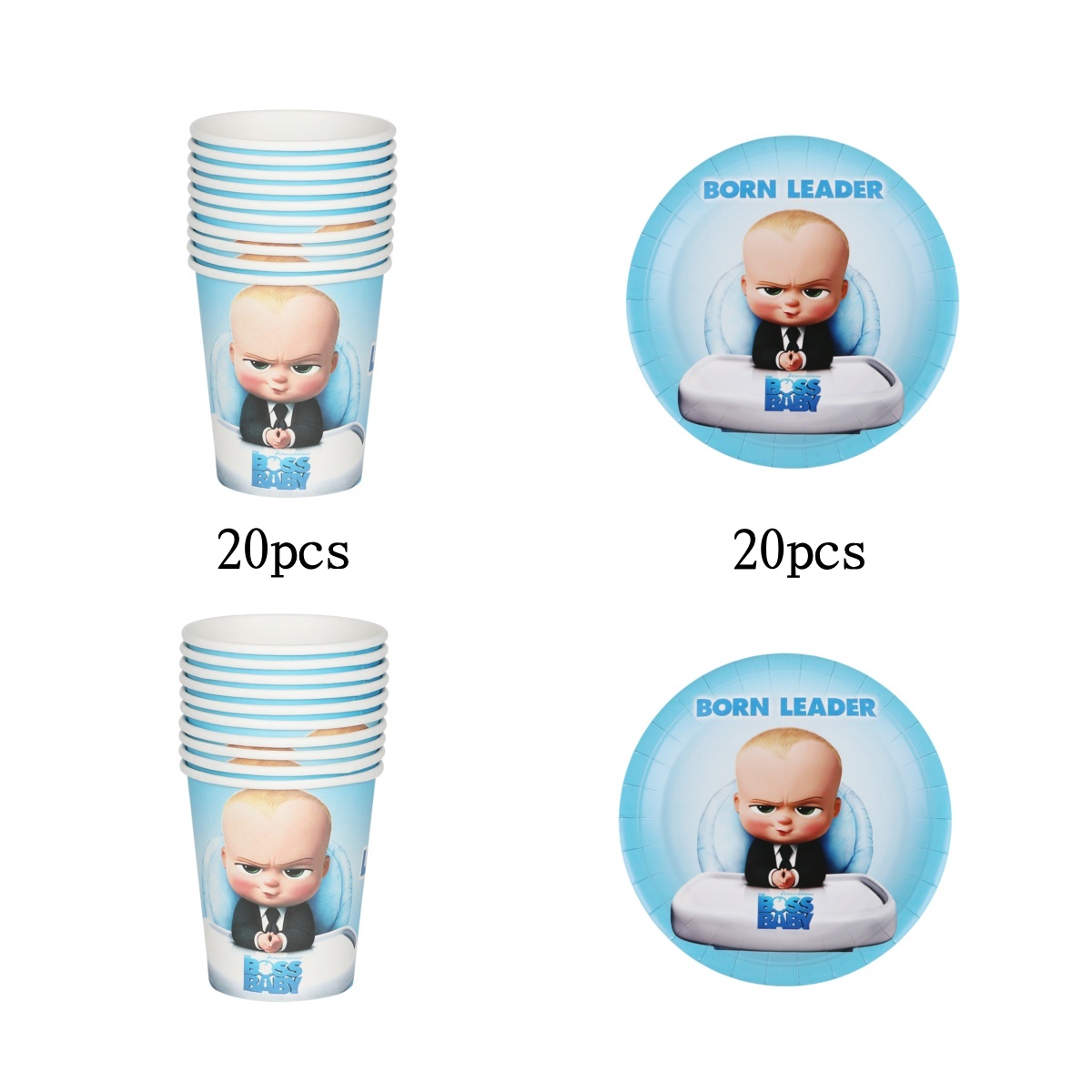 Cute Little Boss Party Supplie - огляд і ціна Table Cloth Disposable