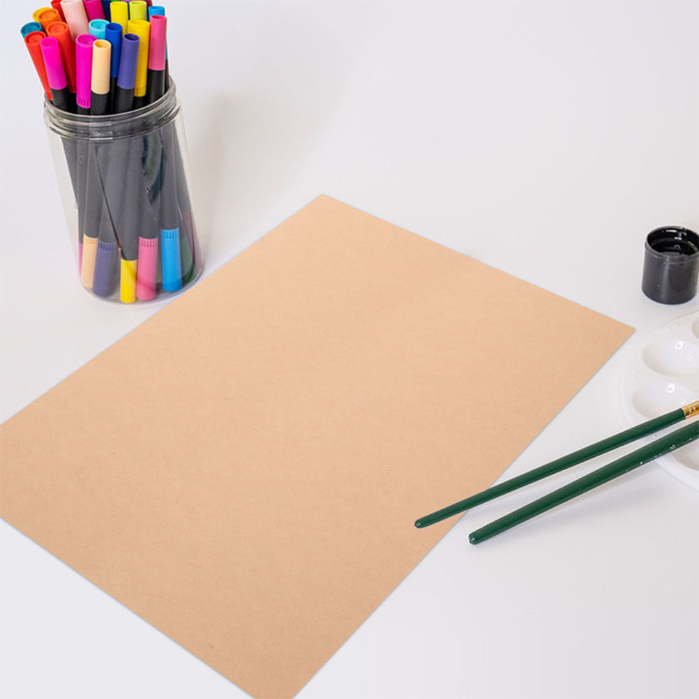 50Pcs Thick Kraft Cardstock Pa - огляд і ціна Papercraft Supply Invitation