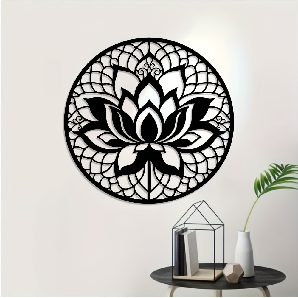 Lumiho Metal Wall Art Lotus Fl - огляд і ціна Flower Wall Panel