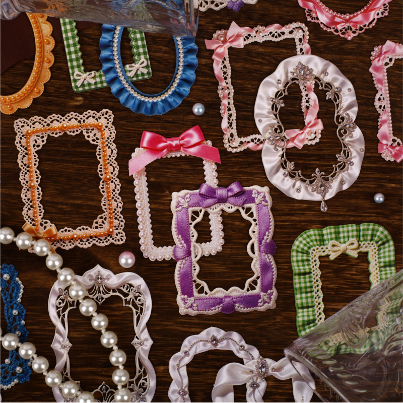 1pack/8pcs Vintage Ribbon Bord - огляд і ціна Papercraft Supply Ribbon