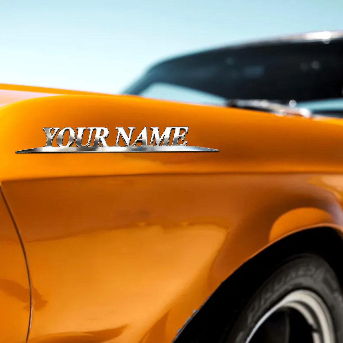 Metal Trendy YOUR NAME Sticker - огляд і ціна Event Suppliers