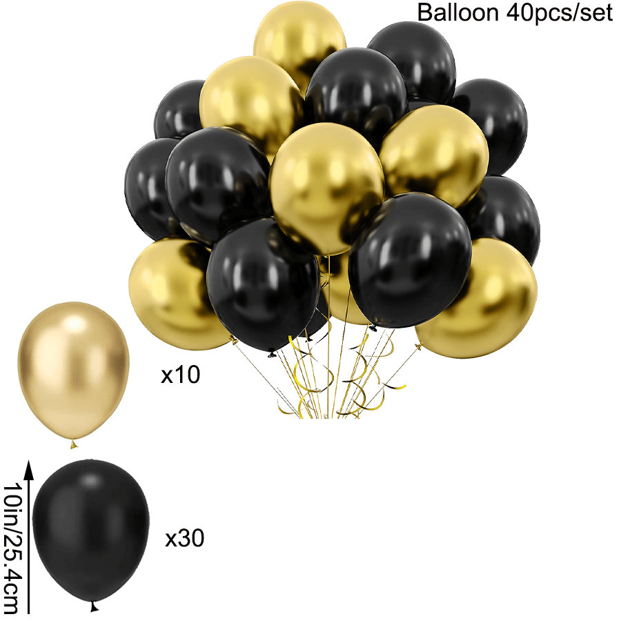 We Will Miss You Banner, Black - огляд і ціна Party Banner Gold