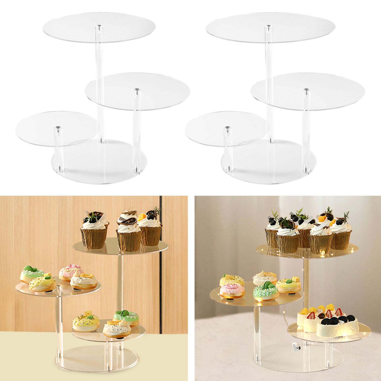 3 Tier Acrylic Cupcake Stand C - огляд і ціна Cupcake Stand Tier