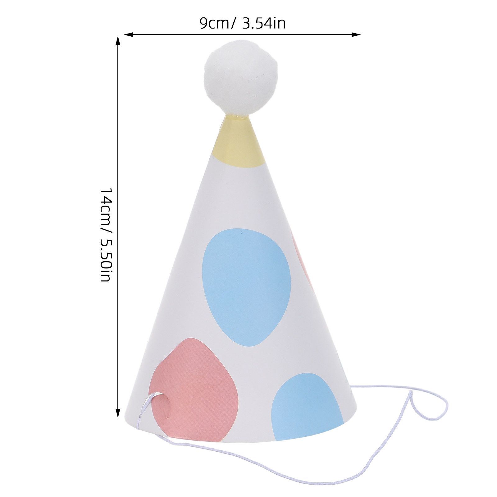 9Pcs Birthday Party Hats Color - огляд і ціна Party Hat Cone