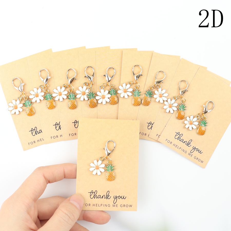 10 Mini Pineapple Keychains, w - огляд і ціна Event Party