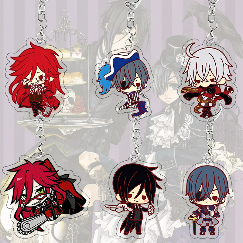 Black Butler Acrylic Keychain  - огляд і ціна Event Supplies