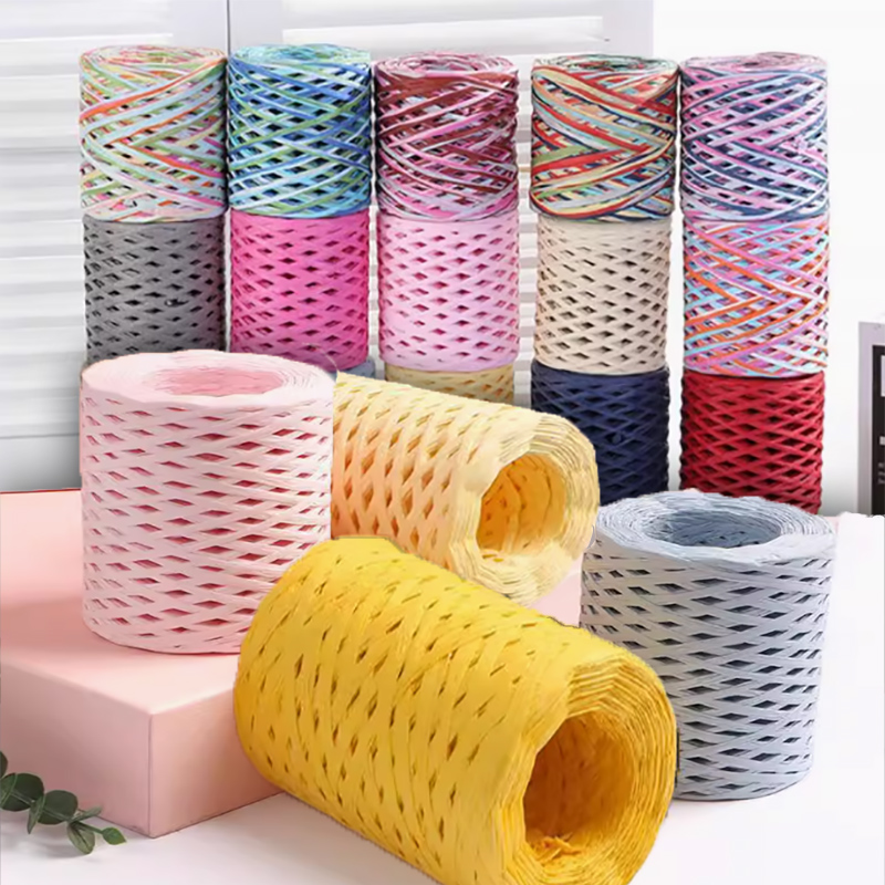 200M/Roll Raffia Paper Craft R - огляд і ціна Papercraft Supply Ribbon