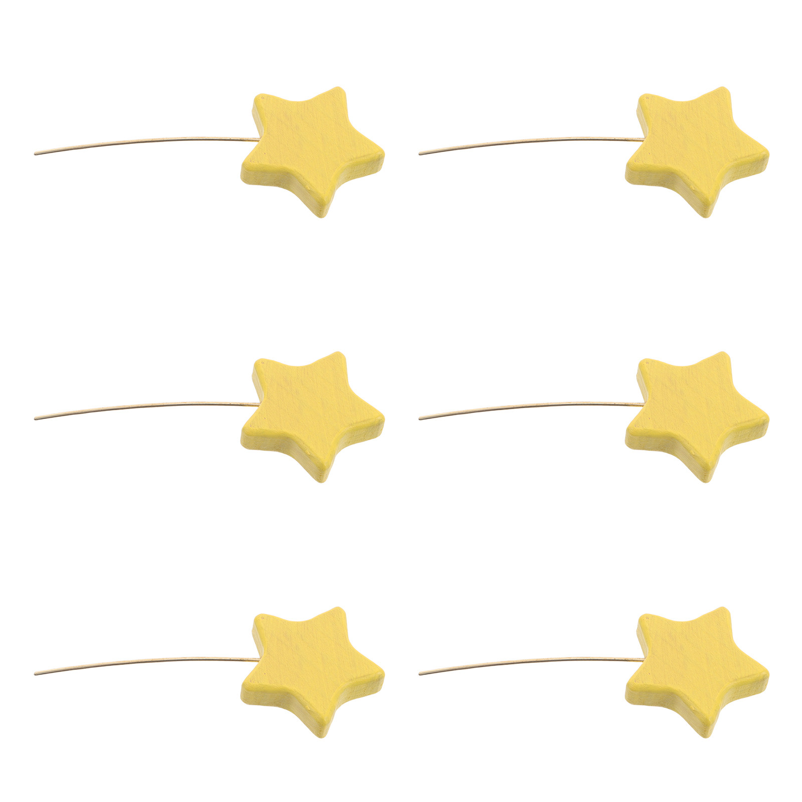 6Pcs Wooden Star Picks Mini St - огляд і ціна Centerpiece Stick