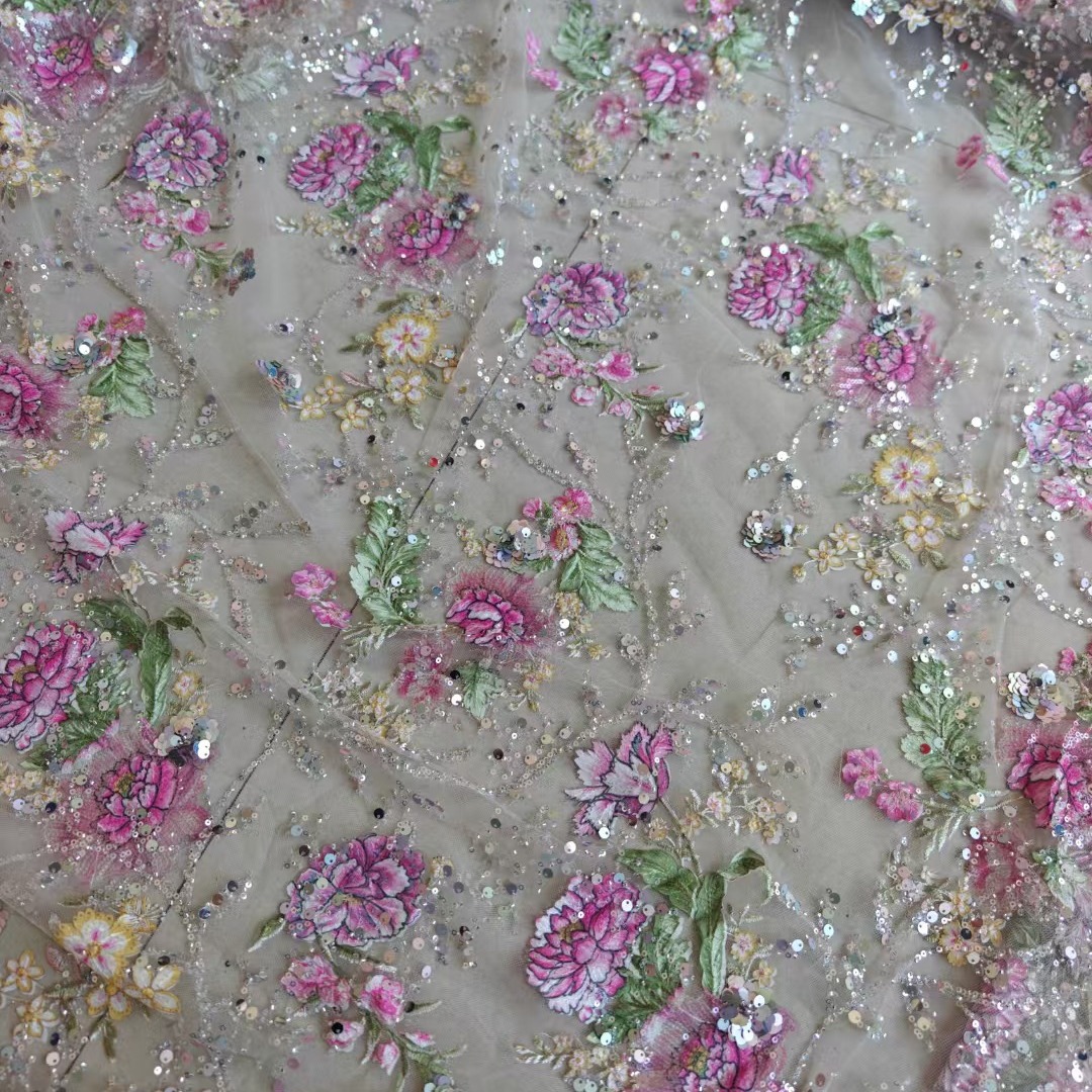 1M 120Cm Wide Luxury Beaded La - огляд і ціна Glitter Tablecloth