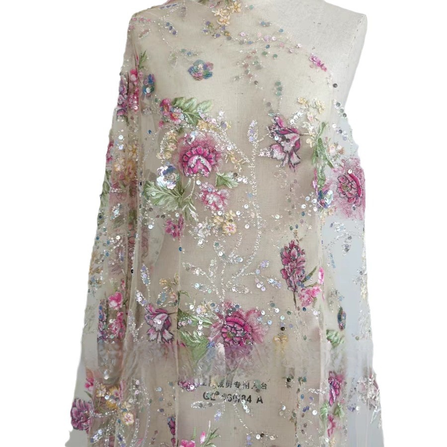 1M 120Cm Wide Luxury Beaded La - огляд і ціна Glitter Tablecloth