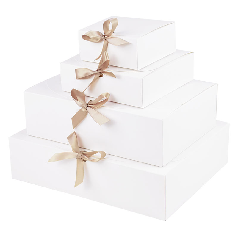 Kraft Paper Gift Box With Deco - огляд і ціна Papercraft Supply Ribbon