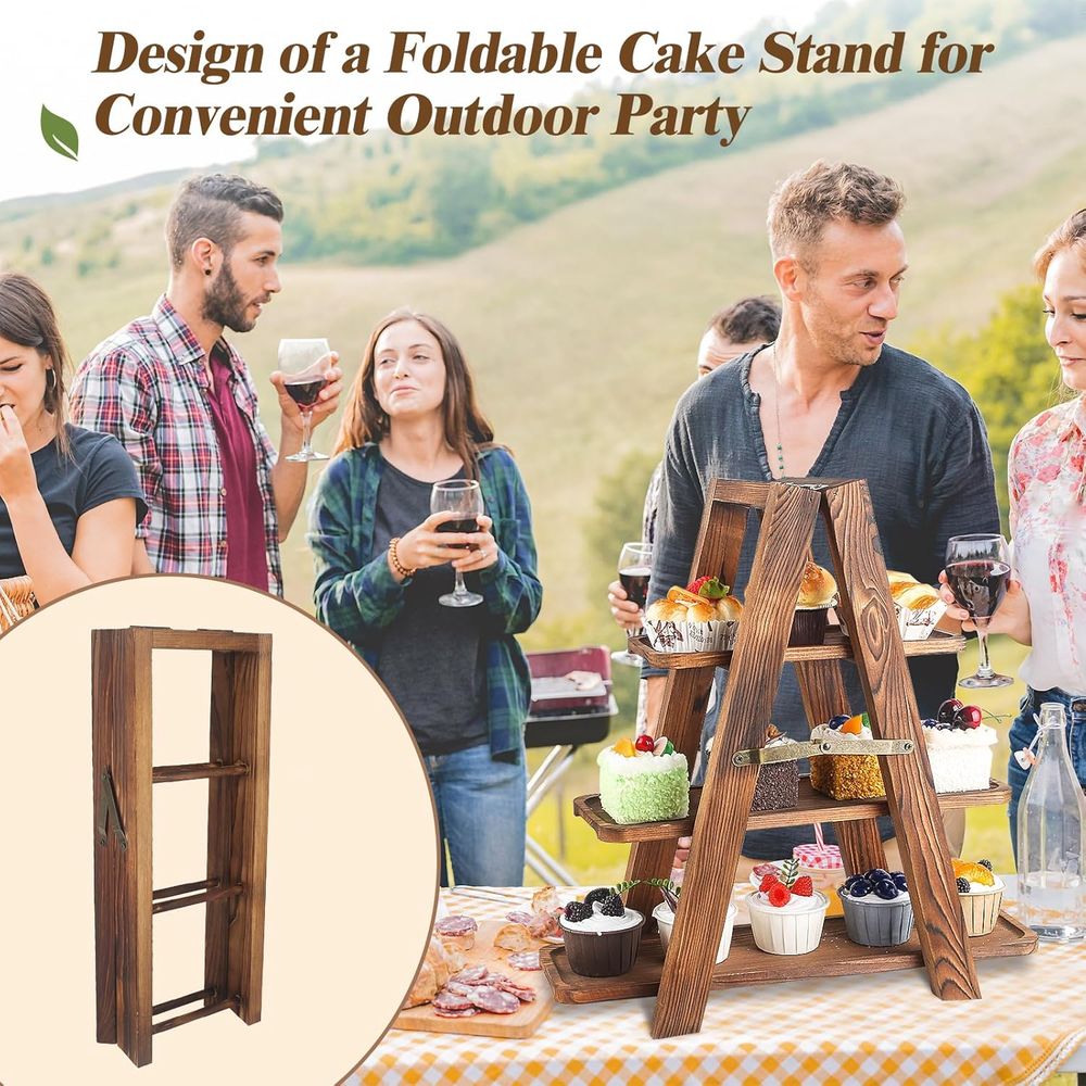 3 Tier Cupcake Stand with Swin - огляд і ціна Cupcake Stand Tier