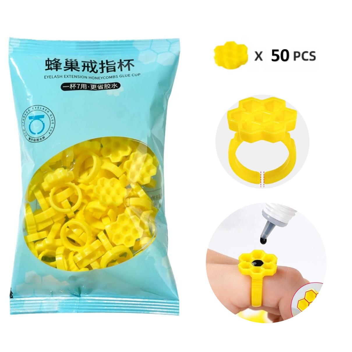 50PCS Holder Ring Cups for Eye - огляд і ціна Plastic Cup 50Pcs