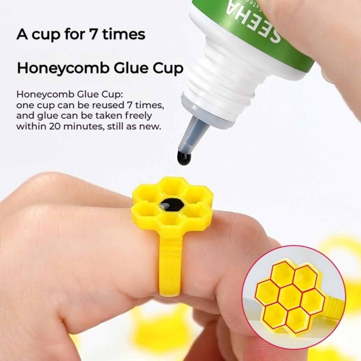50PCS Holder Ring Cups for Eye - огляд і ціна Plastic Cup 50Pcs