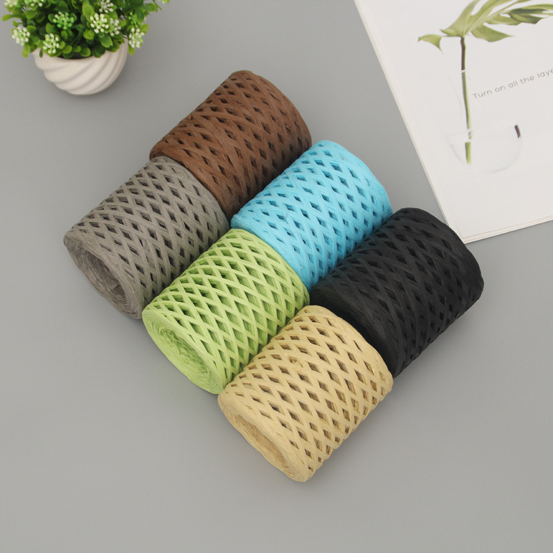 200m Raffia Yarn Rope Ribbon N - огляд і ціна Papercraft Supply Ribbon