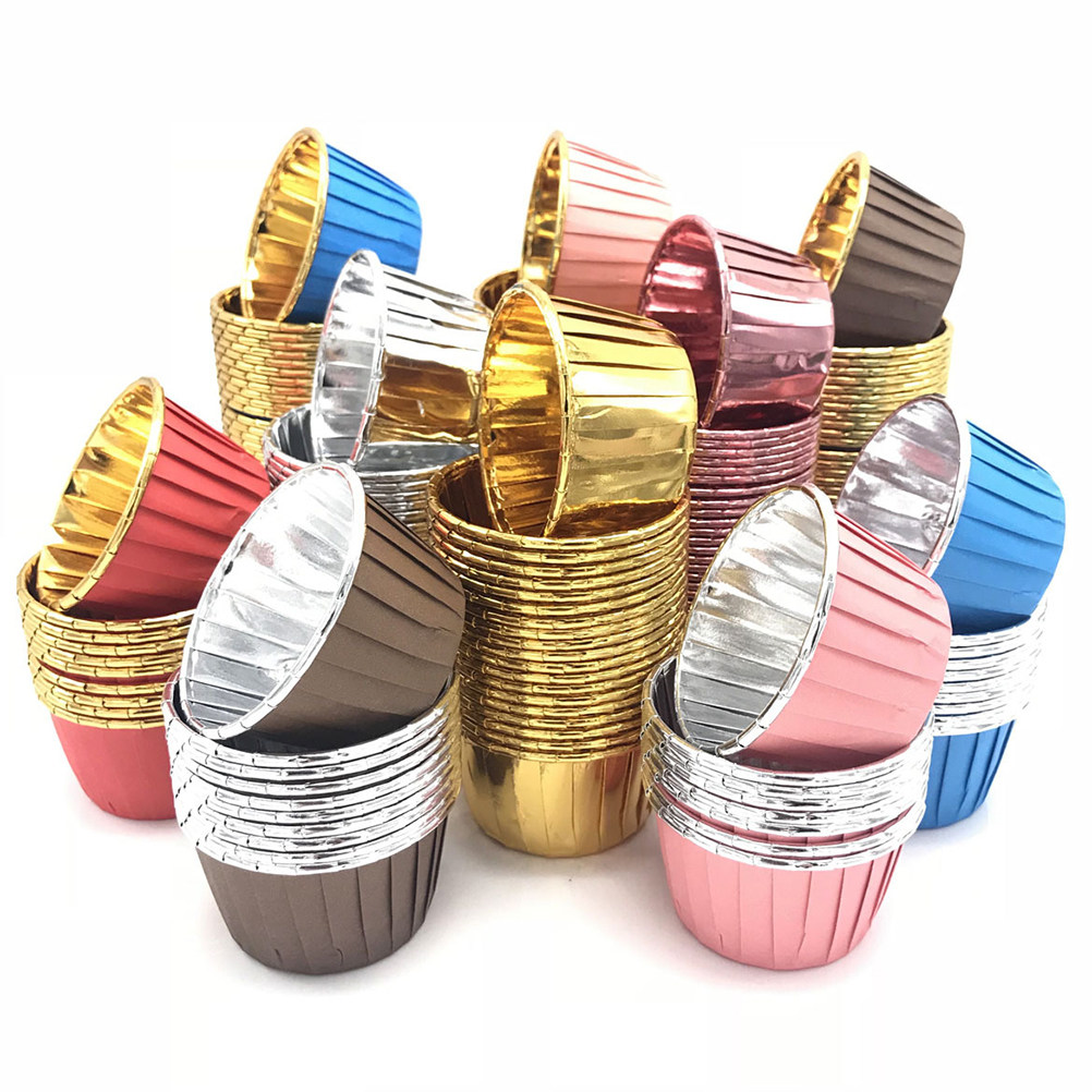 50Pcs Colorful Food-Grade Pape - огляд і ціна Plastic Cup 50Pcs