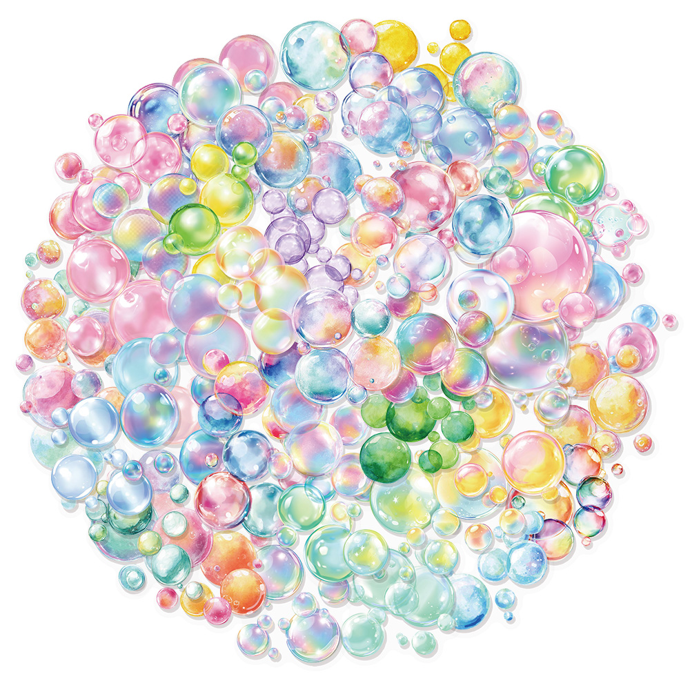 50PCS Colorful Bubble Colorful - огляд і ціна Plastic Cup 50Pcs