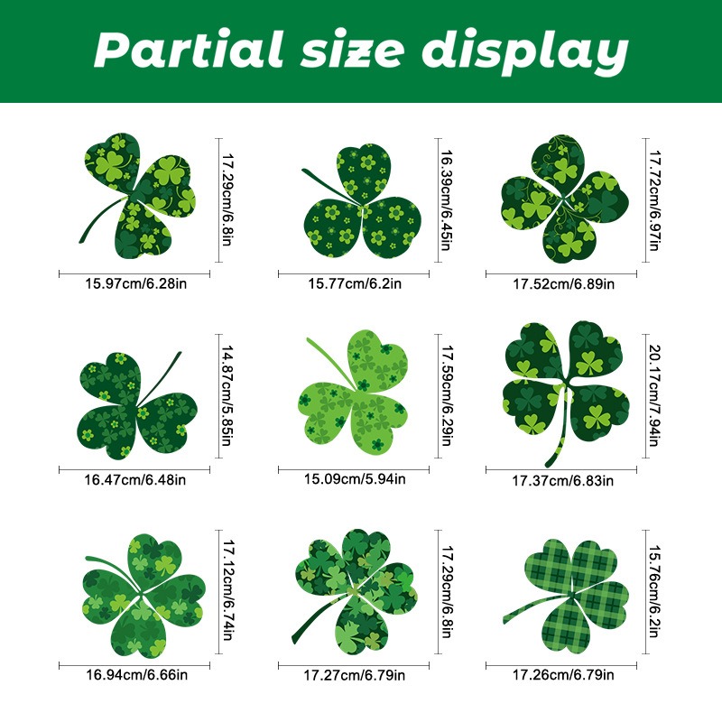 Irish St Patrick s Day Clover  - огляд і ціна Party Event Supply Store
