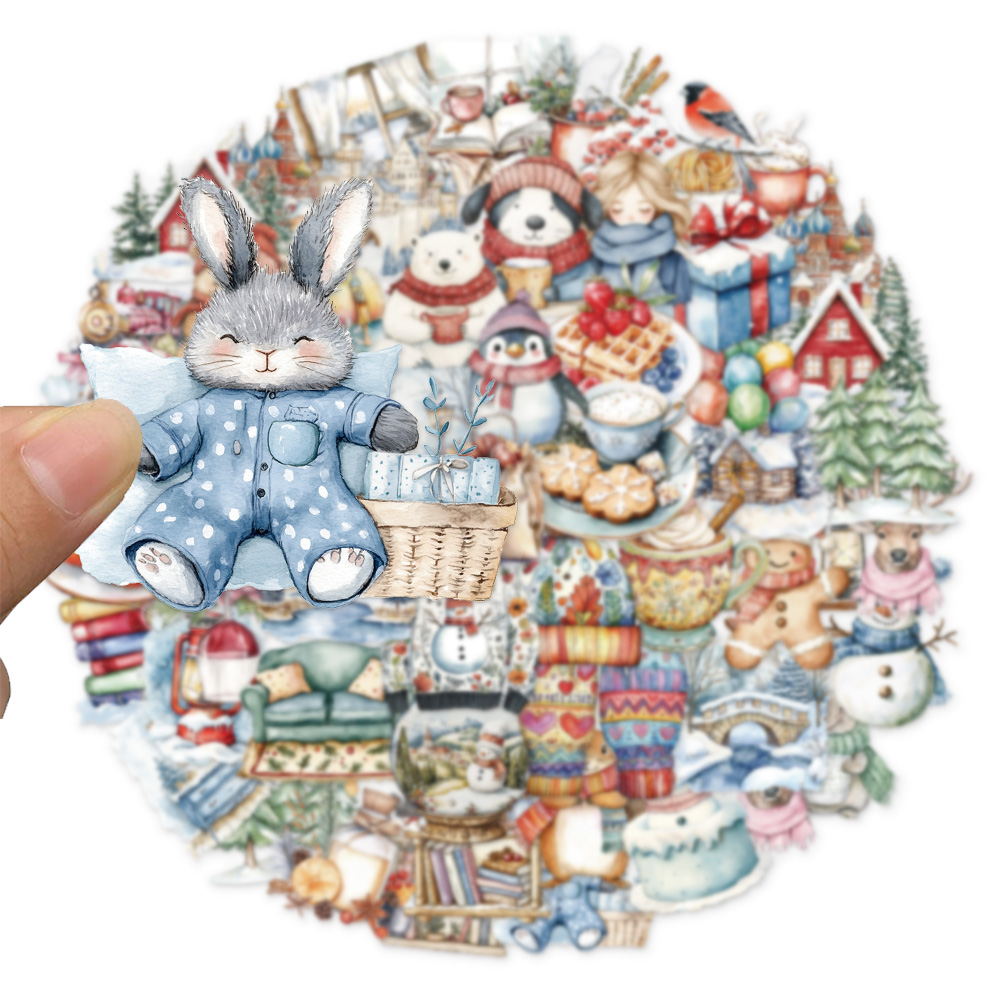 50PCS Winter Snow PET Plastic  - огляд і ціна Plastic Cup 50Pcs