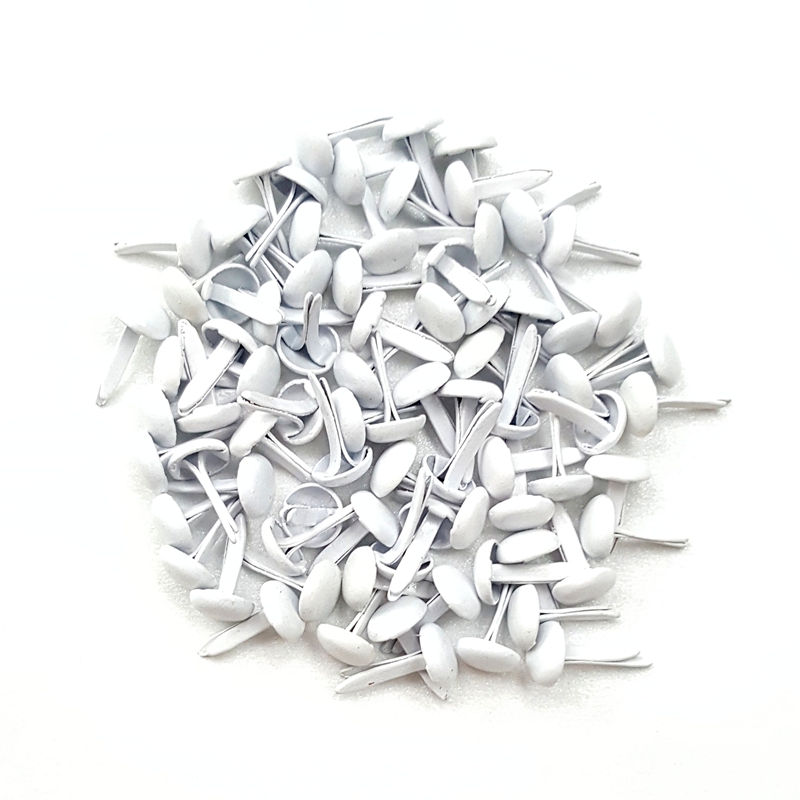 500pcs 5mm White Metal Brads f - огляд і ціна Papercraft Supply Invitation