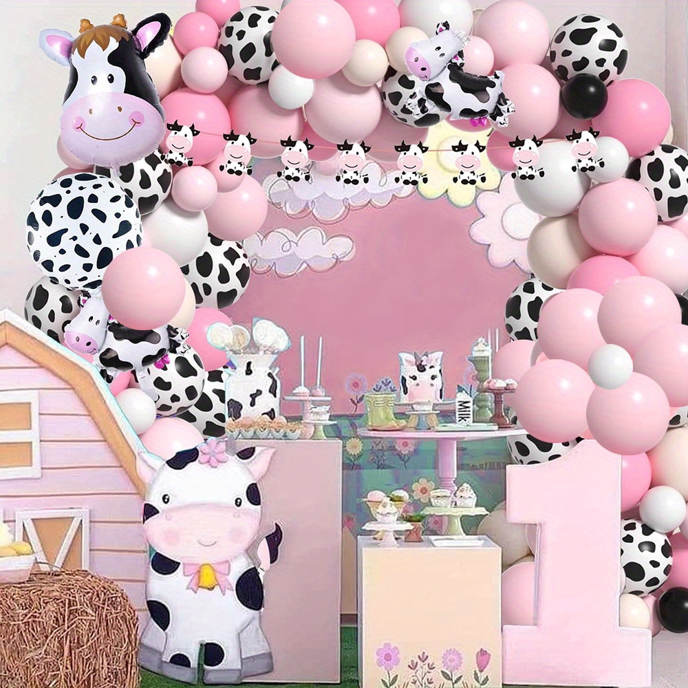 132PCS Cow Balloon Wreath Arch - огляд і ціна Balloon Arch Kit